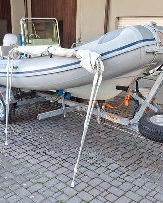 Gommone Lomac 480 Selva 40/60 +carrello omologato