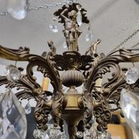 Lampadario Luigi XV fine 800 primi 900