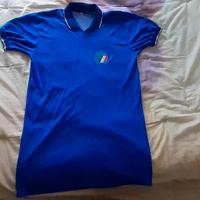 MAGLIA NAZIONALE ITALIANA CALCIO VINTAGE 1982 XL