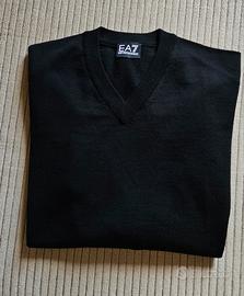 EA7 Emporio Armani pullover taglia L 100% lana