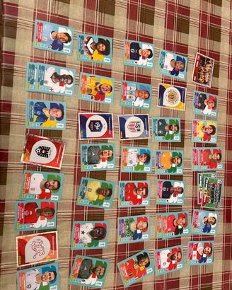 Set di sticker mondiali 2026