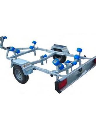 Rimorchio trasporto barca effeci fc 500 im sf