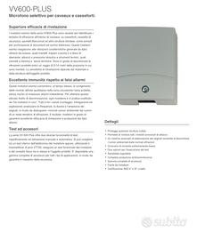 Sensore urti Aritech VV 600 nuovo