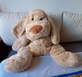 peluche grande morbido a forma di cane