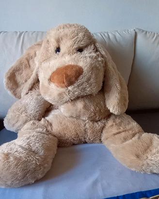 peluche grande morbido a forma di cane