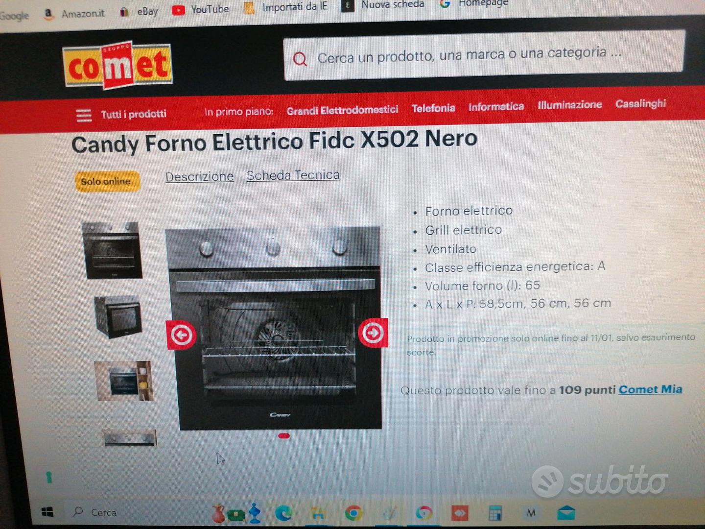 forno elettrico - Elettrodomestici In vendita a Verona