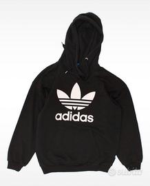 Adidas Felpa Logo Essential Fleece Tg M Unisex
