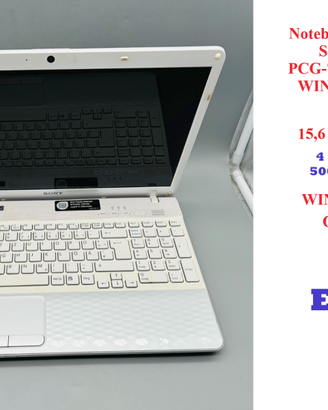 notebook portatile Sony Vaio PCG-71C11M 500 gb 4 g