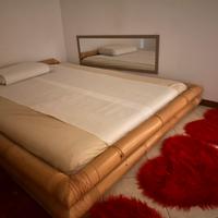 Futon matrimoniale di bambu