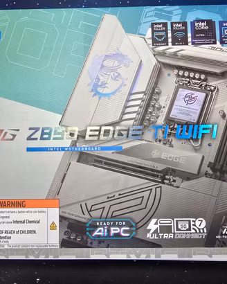 Scheda Madre MSI Z890 EDGE TI WIFI Intel 1851
