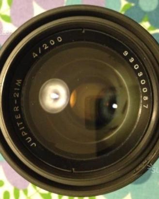 Teleobiettivo Jupiter - 21M 4/200