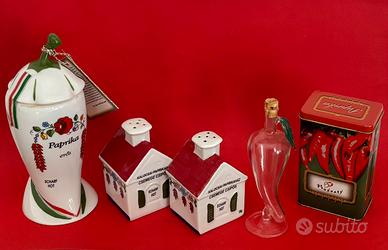 Set di 5 contenitori per paprika + omaggio