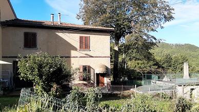 Villa immersa nei castagni della Toscana
