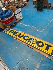 Insegna Peugeot anni 80