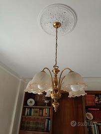 Lampadario cinque luci