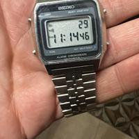 Orologio Seiko vintage LCD A159-5009 chronograph a