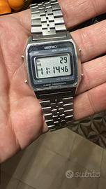 Orologio Seiko vintage LCD A159-5009 chronograph a