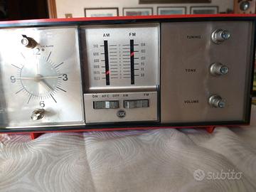 Radio sveglia vintage anni 70 CGE RC-391