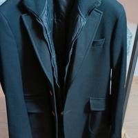 cappotto uomo paoloni  con trapunta interna 