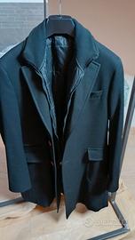 cappotto uomo paoloni  con trapunta interna 