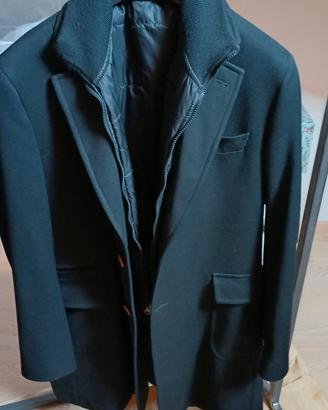 cappotto uomo paoloni  con trapunta interna 