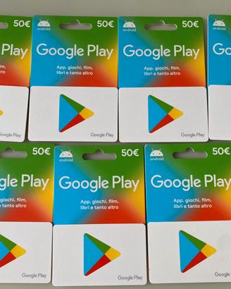 Carte prepagate Google Play