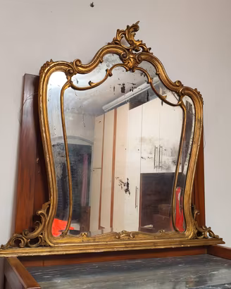 Specchio antico da restaurare