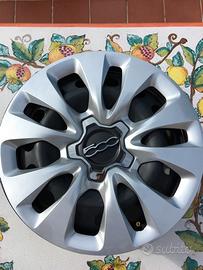 CERCHI IN FERRO 16" CON COPRICERCHI PER FIAT 500 X