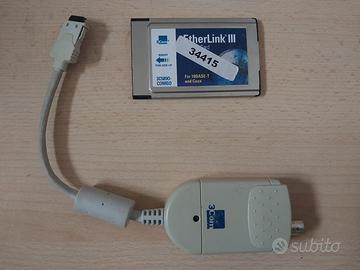 Scheda di rete PCMCIA 3COM Commodore Amiga, PC