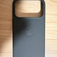 Cover apple Tech Woven nera iphone 17 pro