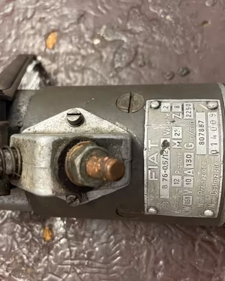 Motorino Avviamento FIAT topolino Epoca Tipo B 7