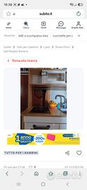 Cucina giocattolo per bambini Ikea in buono stato.