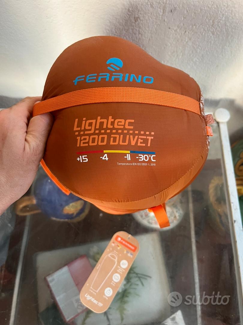 Ferrino sacco a pelo Lightec 1200 Duvet Sports In vendita a Palermo