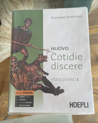 Libro Cotidie discere (eserciziario 1)