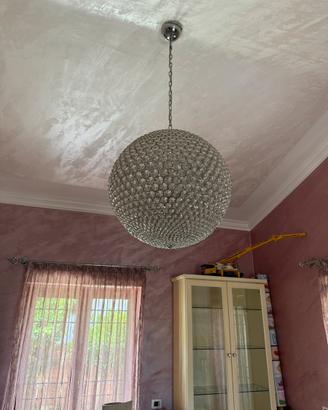 LAMPADARIO cristallo Swarovski più PIANTANA
