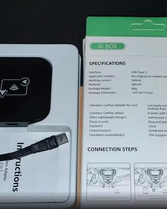Android Auto - Apple Car Play Wireless