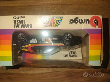 BMW M1 IMSA 1:43 Bburago 4105 box vintage