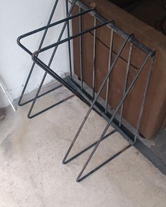 rastrelliera a tre  posti per bici