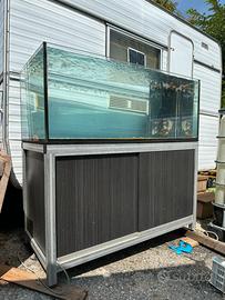 Acquario 390L Extra Chiaro 12mm con Mobile e Sump