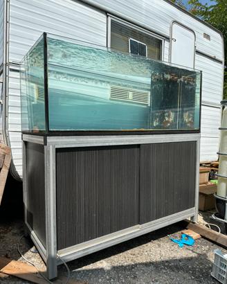 Acquario 390L Extra Chiaro 12mm con Mobile e Sump