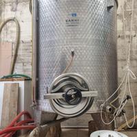 Cisterna  alimentare acciao inox 2000l