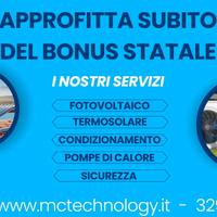 fotovoltaico termosolare condizionamento