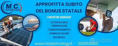 fotovoltaico termosolare condizionamento