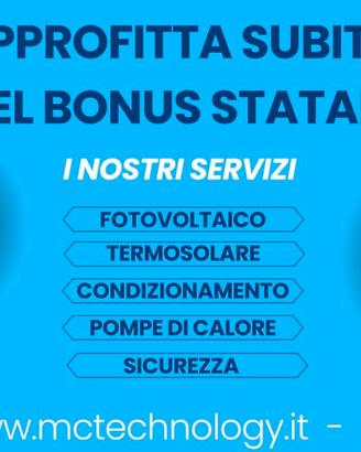 fotovoltaico termosolare condizionamento