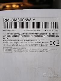 Kit Wireless CarPlay Android per modelli auto BMW 