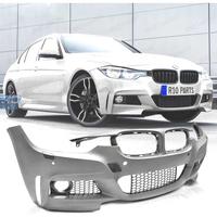 PARAURTI ANTERIORE BMW F30 F31 LOOK M PDC GRIGLIE 