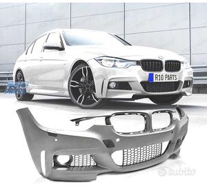 PARAURTI ANTERIORE BMW F30 F31 LOOK M PDC GRIGLIE 