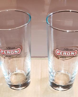Bicchieri birra PERONI