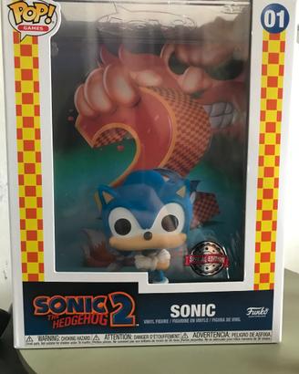 Funko Pop Sonic 2 - 01 (Cover Vinile) NUOVO