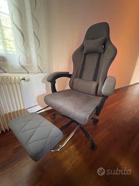 sedia da gaming massaggiante